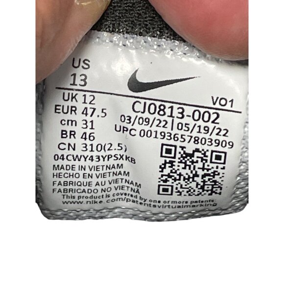 Nike Mens Varsity Compete TR 3 Black Running Shoes Size 13 SKU 9283 - Picture 6 of 13